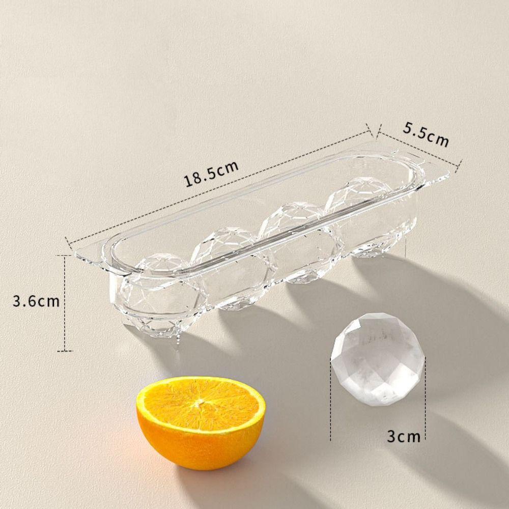 Populer Cetakan Ice Tray Besar DIY Rumah Untuk Minuman Dingin Untuk Freezer Untuk Cocktail