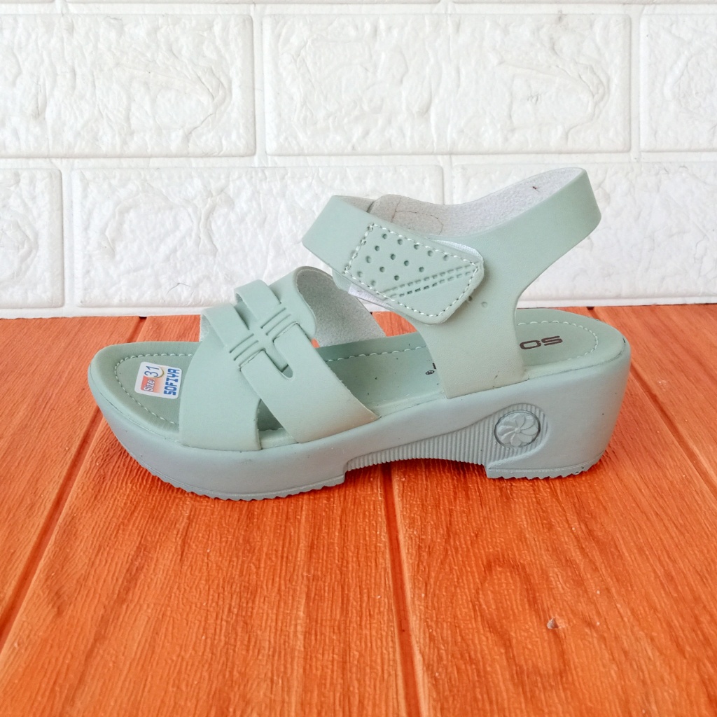 Sandal Anak perempuan SOFIYA 01 Size 26-35 Hijau