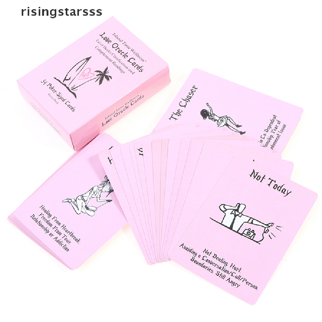 Rsid Span-new Love Oracle Cards English board game Ramalan Prediksi Permainan multiplayer Jelly