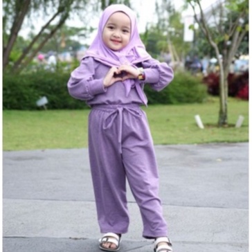 ZASKIYA - Setelan anak Chava / Set Anak Perempuan Chava 1-5 thn