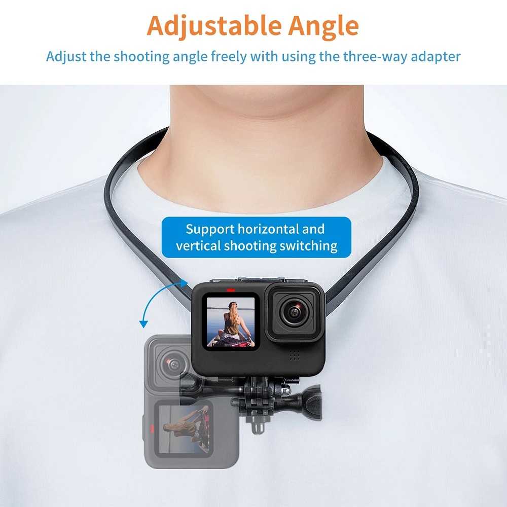 Telesin Neck Hold Mount Strap Action Cam Smartphone - GP-HNB-U1 ( Mughnii )