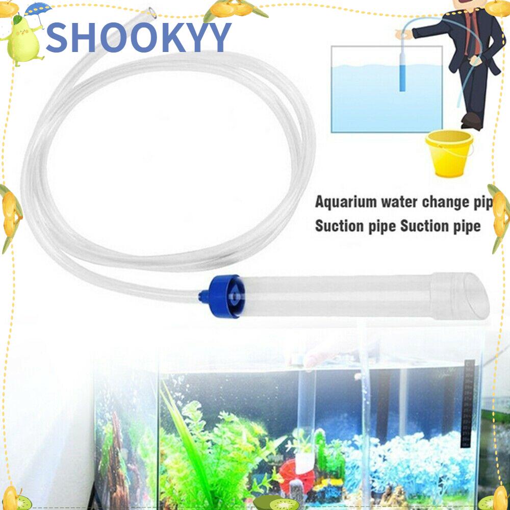 Chookyy Pembersih Aquarium High Quality Vacuum Water Changer Handheld Siphon Hose