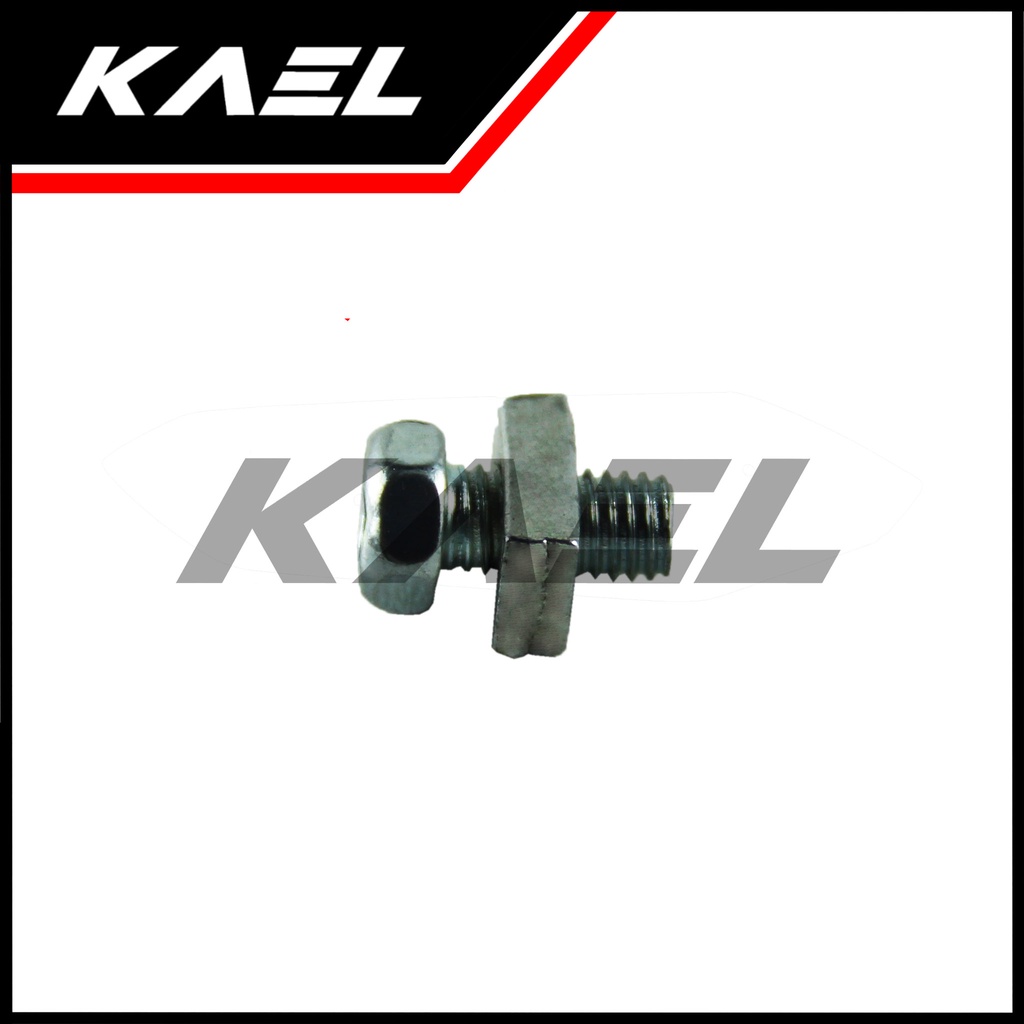 Baut Accu untuk Semua Jenis Motor Universal M5 x 10 mm Baud Mur Kotak Aki 5x10