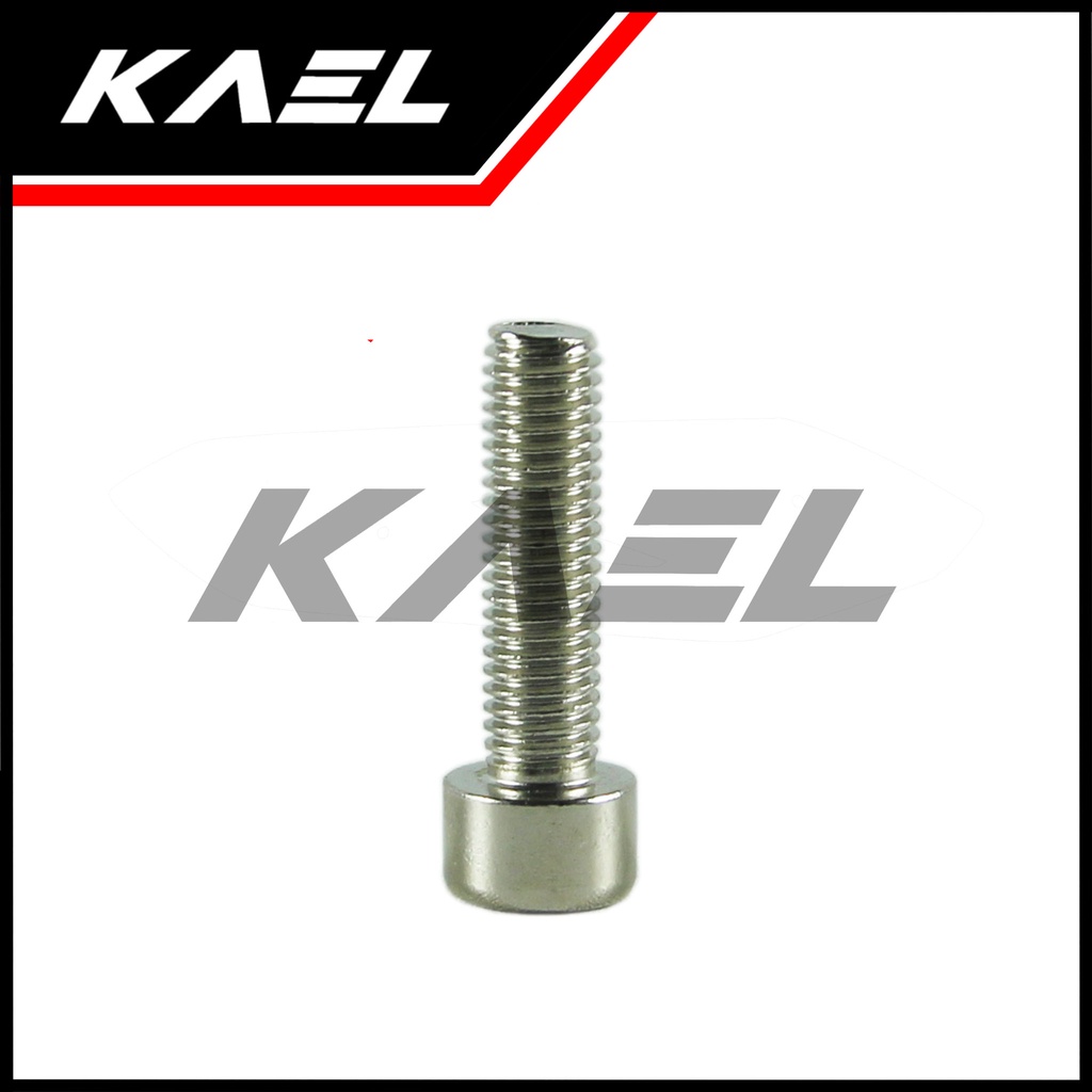 Baut L M8 X 30 Kunci 6 Pitch 1.25 L6 8x30 K6 Baut Bolt