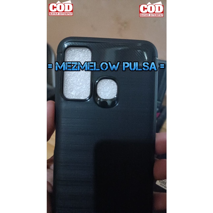 TPU Fiber Carbon Silikon Hape Softcase Soft Case Infinix Hot 9 BIASA / INFINIX NOTE 7 LITE