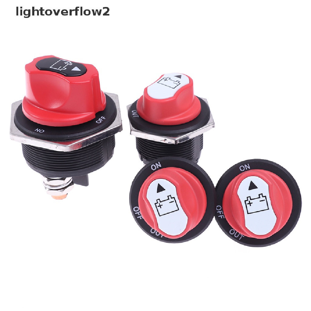 [lightoverflow2] 12v-32v 300A Saklar On/Off Master Putus Putar Cut Off Isolator  [ID] Baju Kaos Distro Pria Wanita Lengan Panjang [ID]