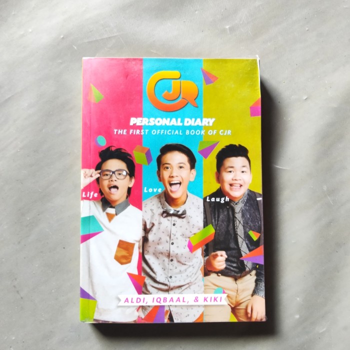 Buku PERSONAL DIARY (Aldi, Iqbaal, - Kiki)