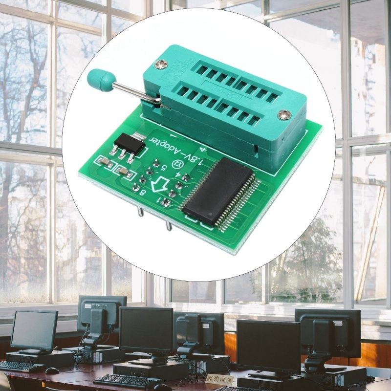 Zzz 18v Adaptor SPI Flash SOP8 DIP8 Digunakan Pada Programmer TL866CS TL866A EZP2010