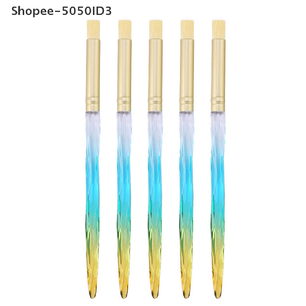 [HOT] Kuas Kuku Manicure Acrylic Gradient Blooming Paing Design Nail Art Brush [ID]