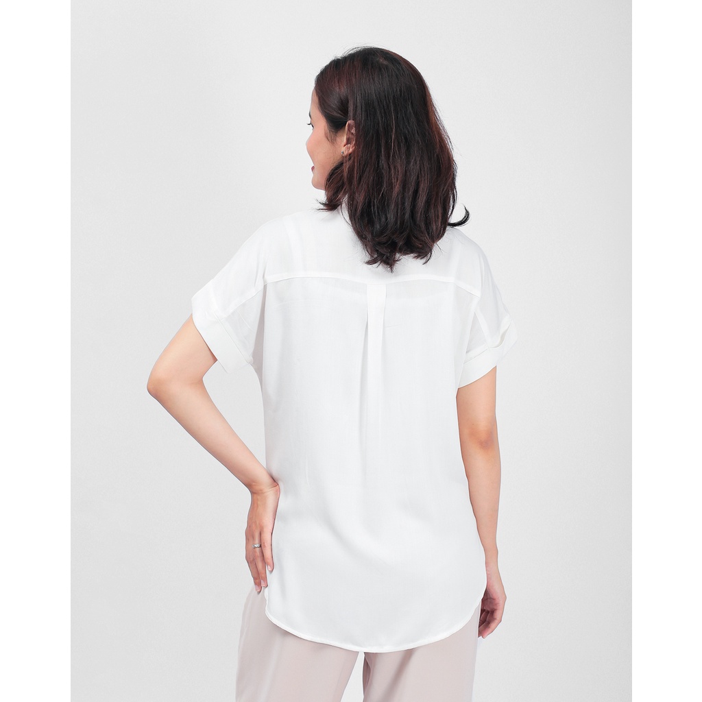 Khakikakiku  Ruby shirt white