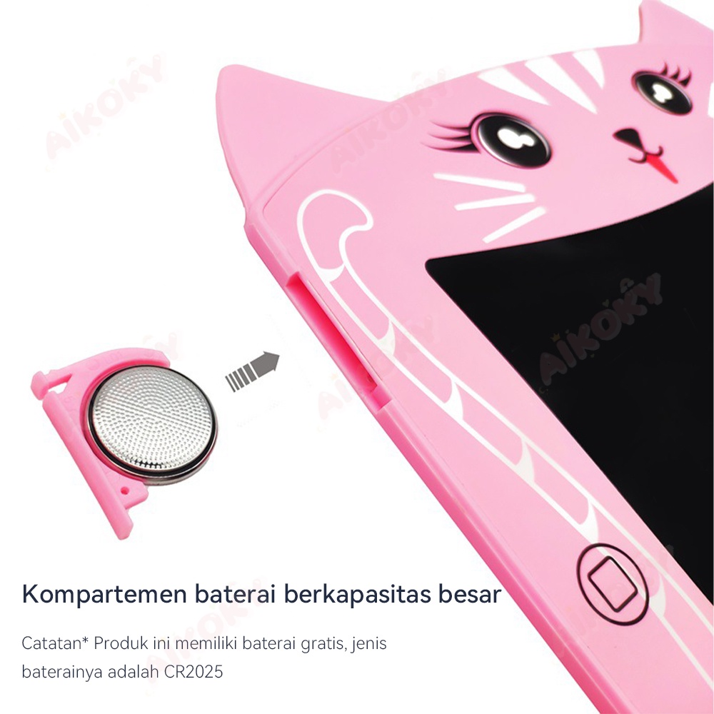 Aikoky LCD Writing Tablet Drawing Pad Papan Tulis Gambar Anak