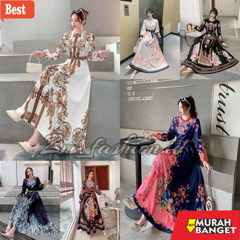 Tren baju lebaran wanita 2023- GAMIS BANGKOK// GAMIS IMPORT BKK// 100%