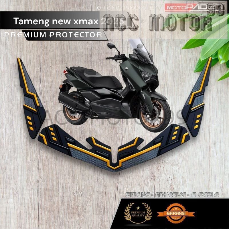 Stiker Rubber Tameng Depan Yamaha Xmax 2023