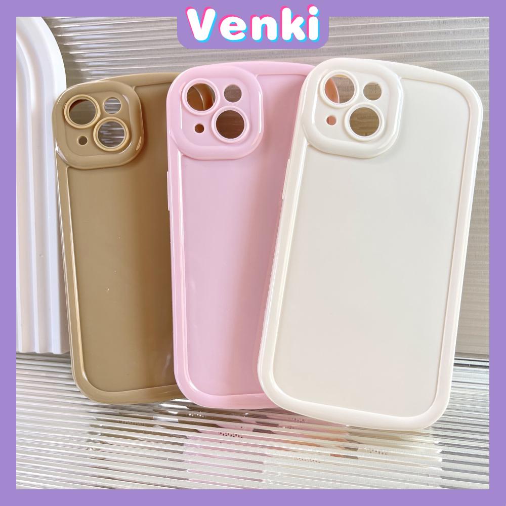 Case iPhone 11 Pro Max TPU Soft Simple Case Glossy Bubble Case Pink White Brown Black Camera Protection Shockproof For iPhone 14 13 12 11 Plus Pro Max 7 Plus X XR