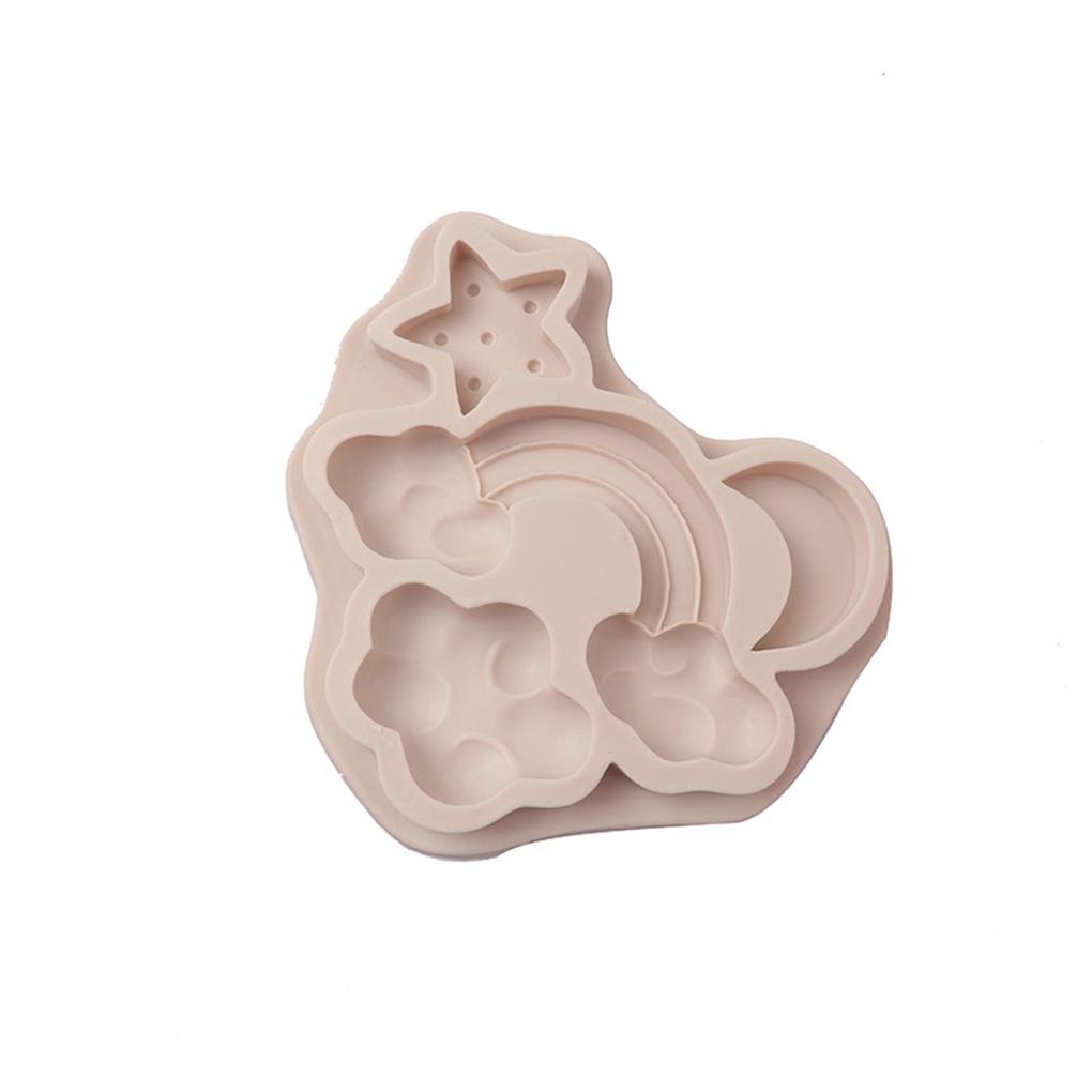 Shape Fondant Mold Portable Pengganti Lucu Anti Lengket Dapur Cetakan Coklat Molding Alat Aksesoris