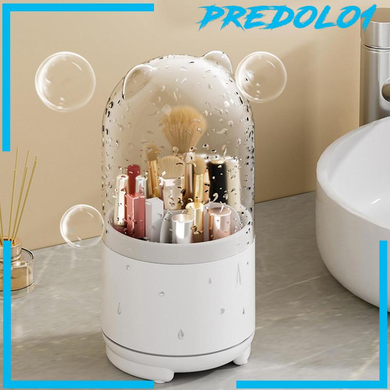 [Predolo1] Kotak Penyimpanan Brush Makeup 5kisi Lucu Untuk Organizer Meja