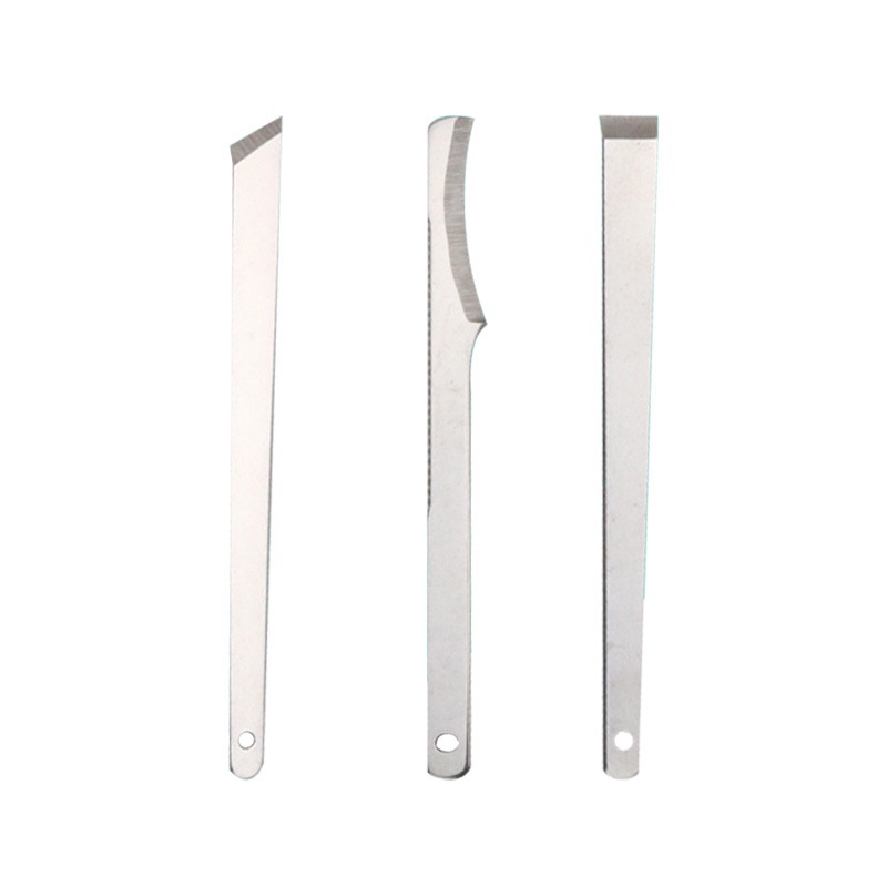 3 Pcs Pisau Kuku Cantengan Pedicure Knife Tools Callus Remover