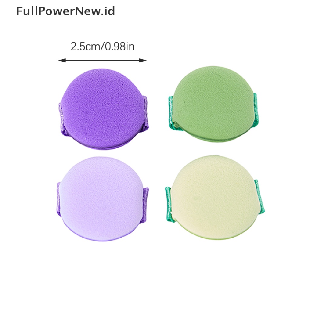 Power4/8pcs Puff Kosmetik Mini Bentuk Jari Jempol Air Cushion Spons Alat Makeup ID