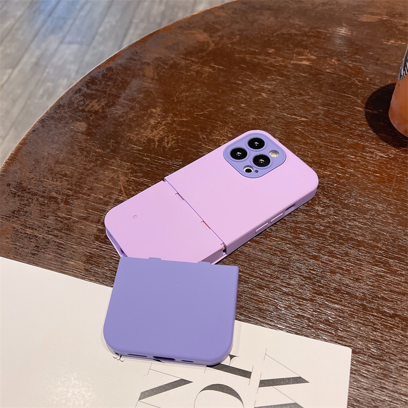 Casing Bentuk Kotak Mix Warna Untuk iPhone 14Pro Max 13 Pro Max12 11 X Xs Max XR Case Soft Back Cover