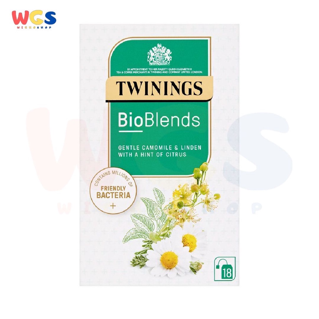 Twinings BioBlends Gentle Camomile &amp; Linden of Citus Tea 18p x 1.5g