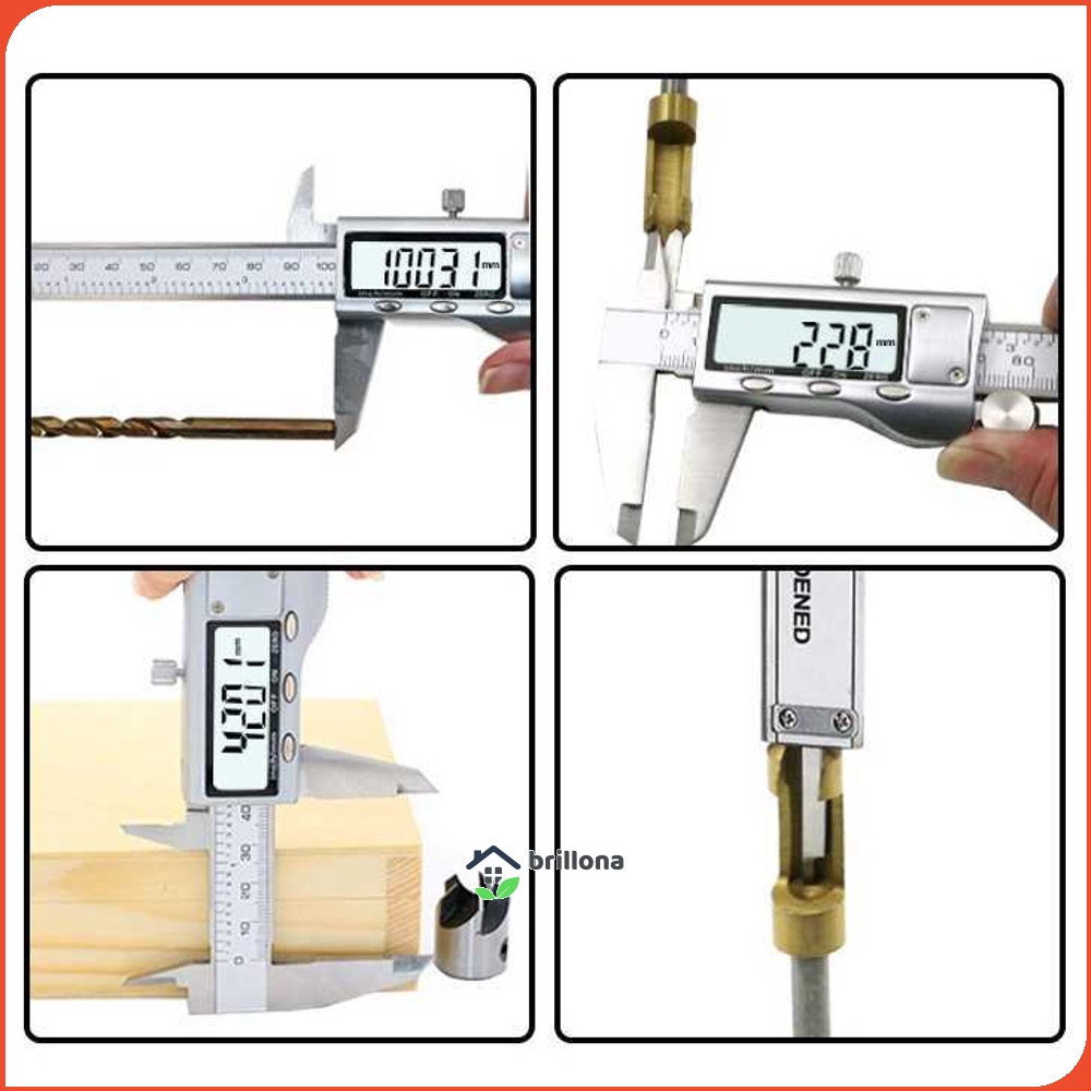 Taffware Jangka Sorong Digital LCD Vernier Caliper Micrometer 15CM - SH20