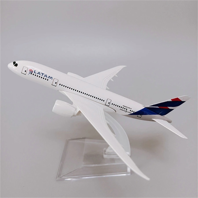 LATAM Airlines Boeing 787 Aircraft Model South America B787 Alloy Diecast Airplane Plane Aviation Collection