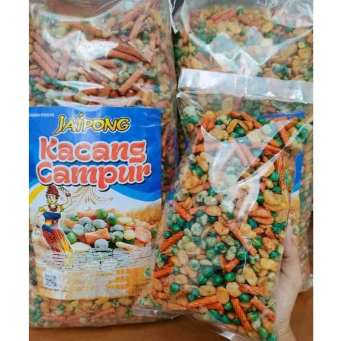 

JAIPONG KORO MIX JAIPONG KACANG CAMPUR 1 KG