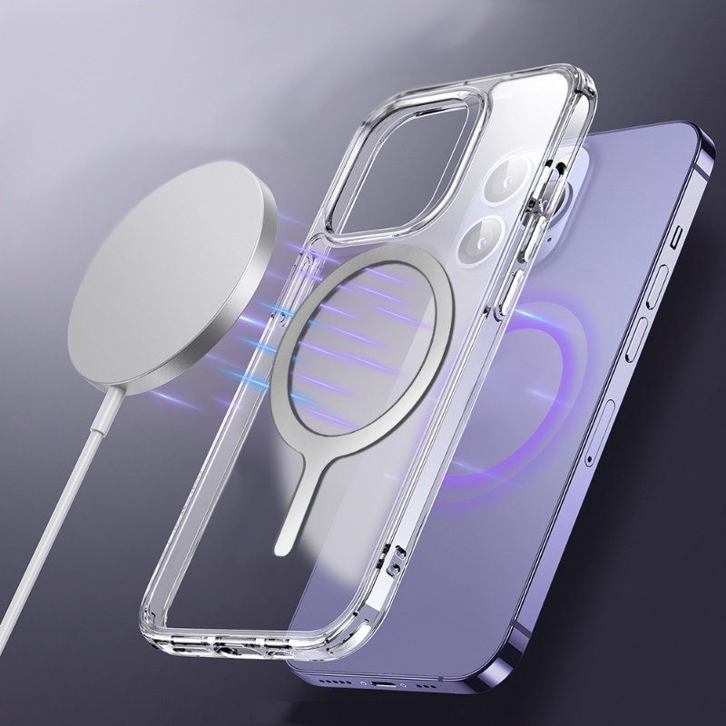 5pcs Q-shaped Ultra-Tipis Wireless Charger Magnetic Stiker Tahan Lama Stainless Steel Mobil Pemegang Ponsel Cincin Magnetik Untuk Kebanyakan Perangkat Ponsel