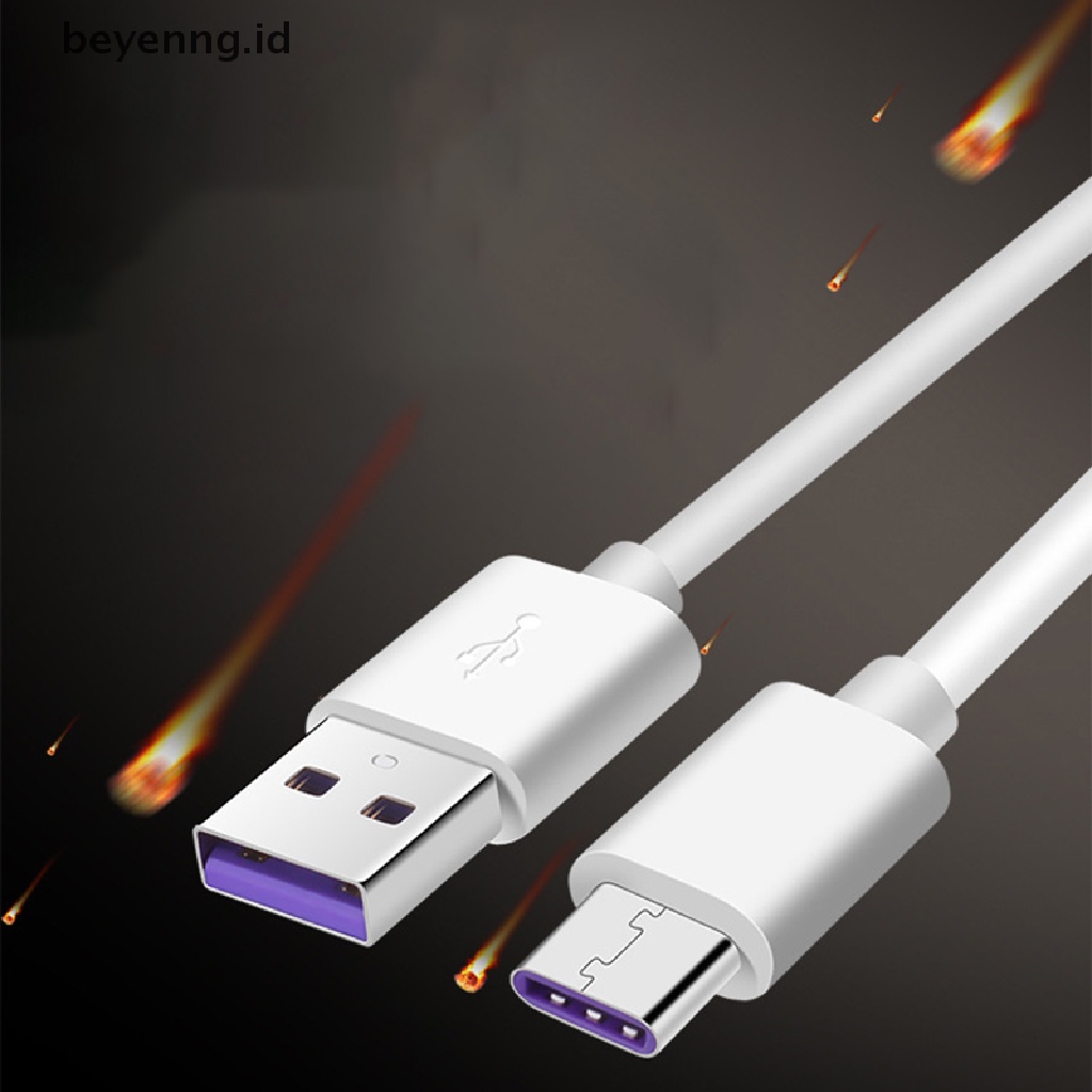 Beyen Kabel Data Charger nylon 30cm Micro USB Type C Untuk Kabel Hp Android huawei ID