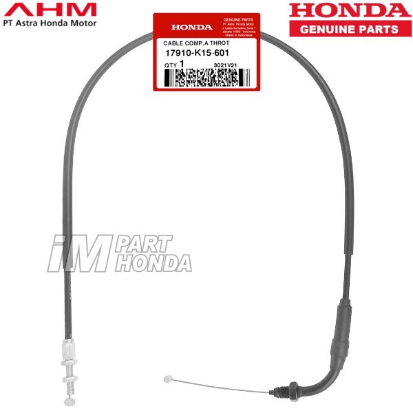 MURAH  Kabel Gas A Atas CB 150 R LED 2018 - 2020 17910-K15-601 17910K15601 JAMINAN 100% ORI AHM HOND