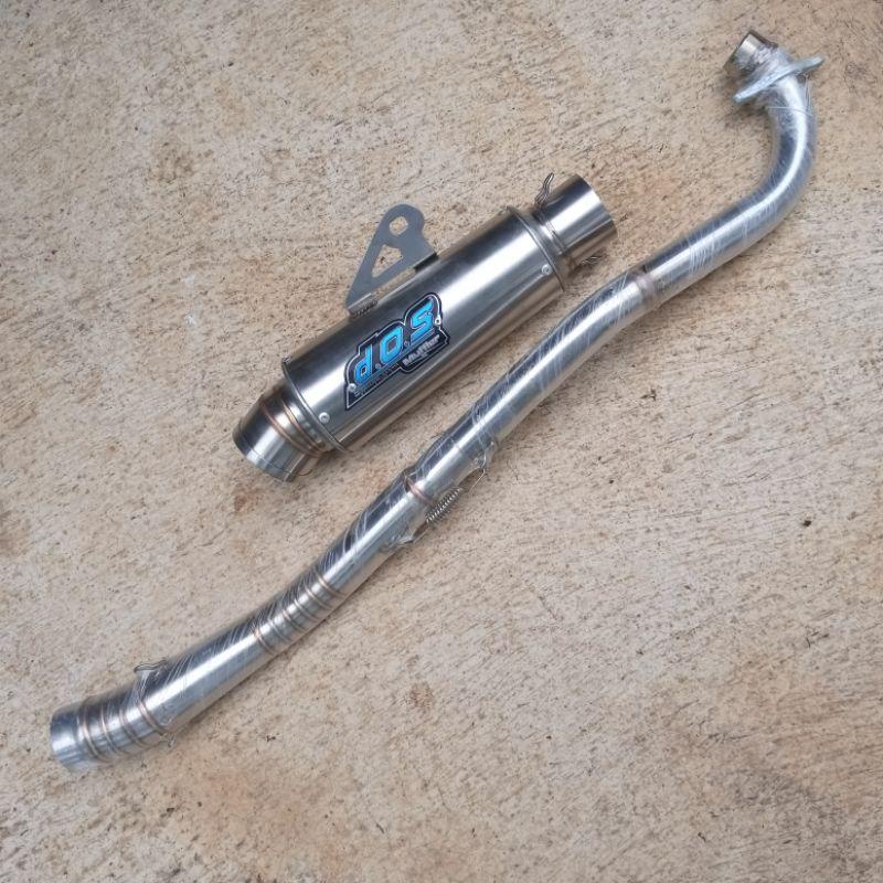 kanlpot racing dos 20 cm kompetisi bebek bore up 150cc - 200cc jupiter z vega r zr new lama supra x 