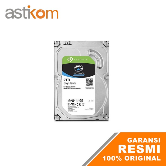 Harddisk PC Seagate CCTV 2TB SKYHAWK 3.5&quot;