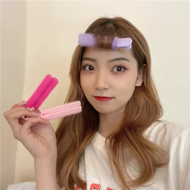 SS Roll Rambut Jepit Korea Velcro Hair Gulung Jepitan Clip Volumizing Hair Poni Roller Blow Poni KOREAN HAIR VOLUME ROLLERS ROLL RAMBUT VOLUME