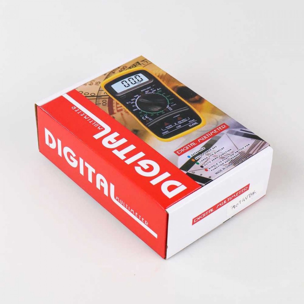 Junejour Mini Digital Multimeter AC/DC Voltage Tester - XL830L