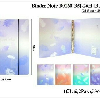 

Pkr- Binder Note B0160 (Bs)-26H Bulu