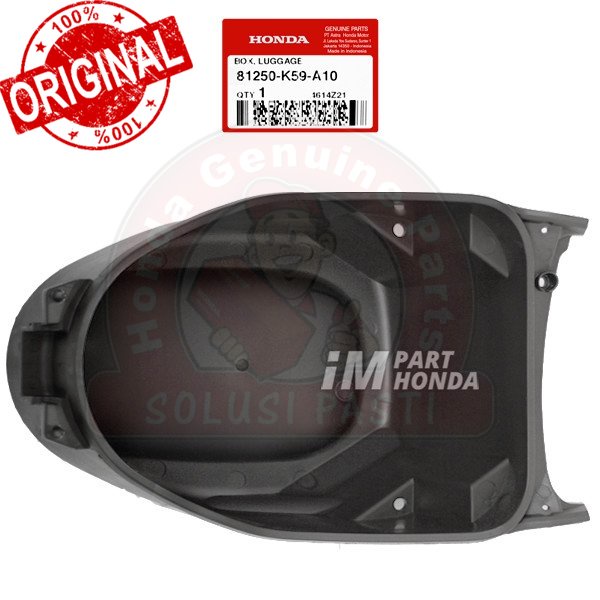 Original  Box Luggage Bagasi Vario 125 150 LED 2015 - 2017 81250-K59-A10 81250K59A10 Jaminan 100% As