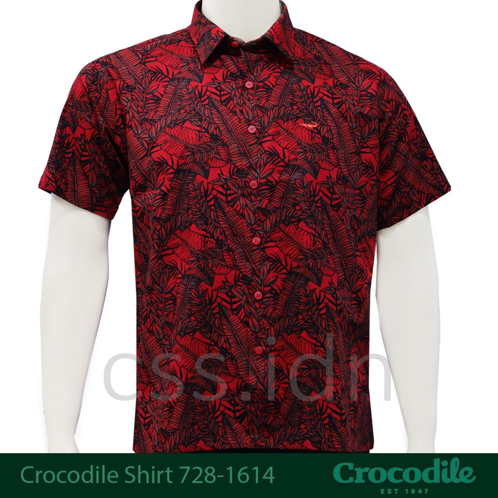 Kemeja Pria Lengan Pendek Crocodile 728-1614