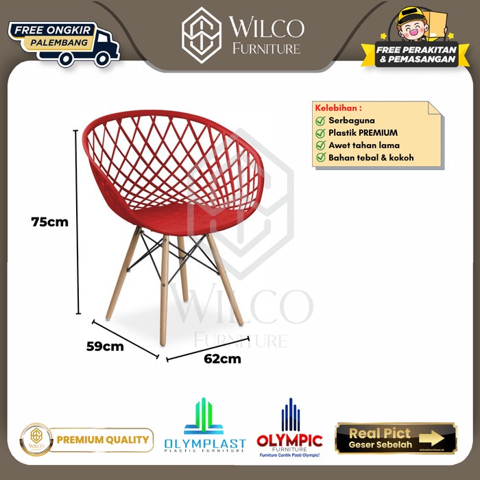Kursi Walet Olymplast Modern / Kursi Teras Minimalis Furniture