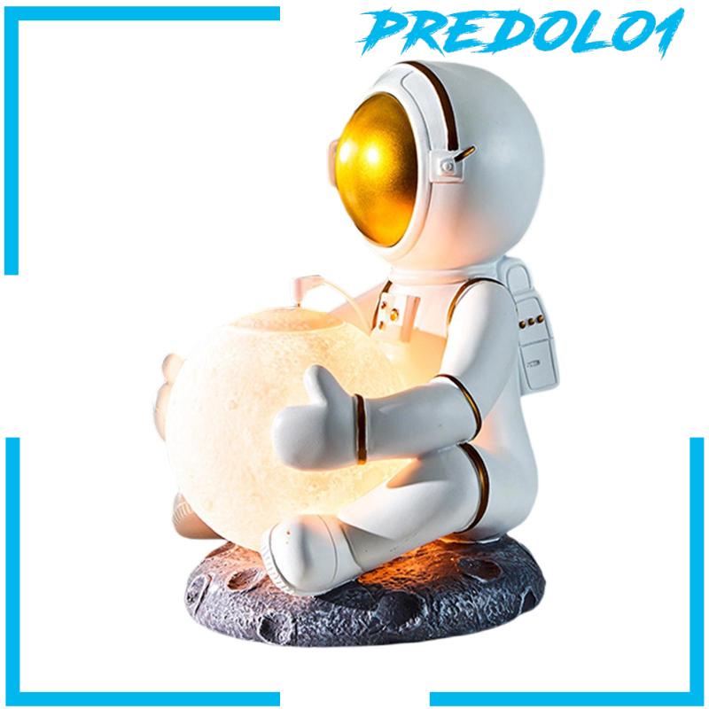 [Predolo1] Portable Humidifiers for Bedroom Astronaut Figurine with LED Light