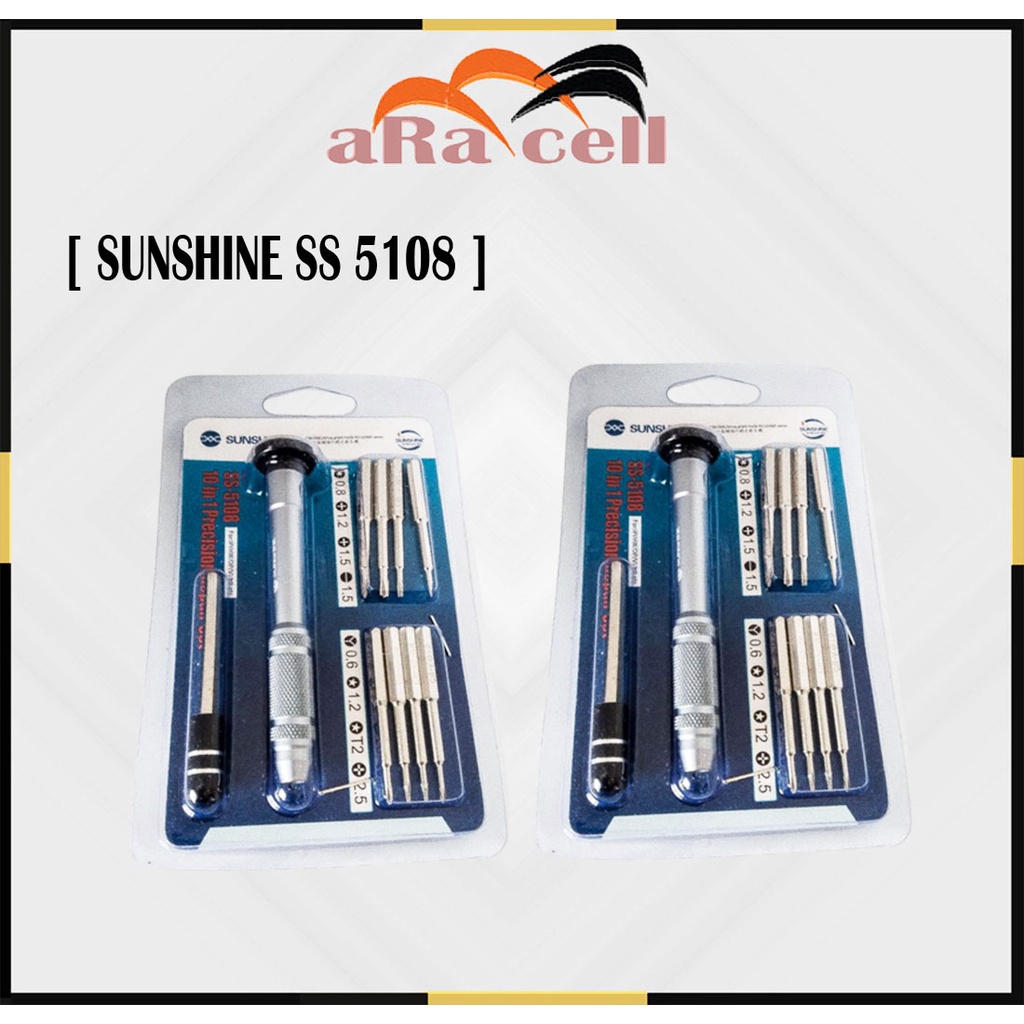 [ ARA CELL ] OBENG SERVIS HP SET SUNSHINE SS 5108 - OBENG SET SERVICE HP -OBENG HP FULL SET