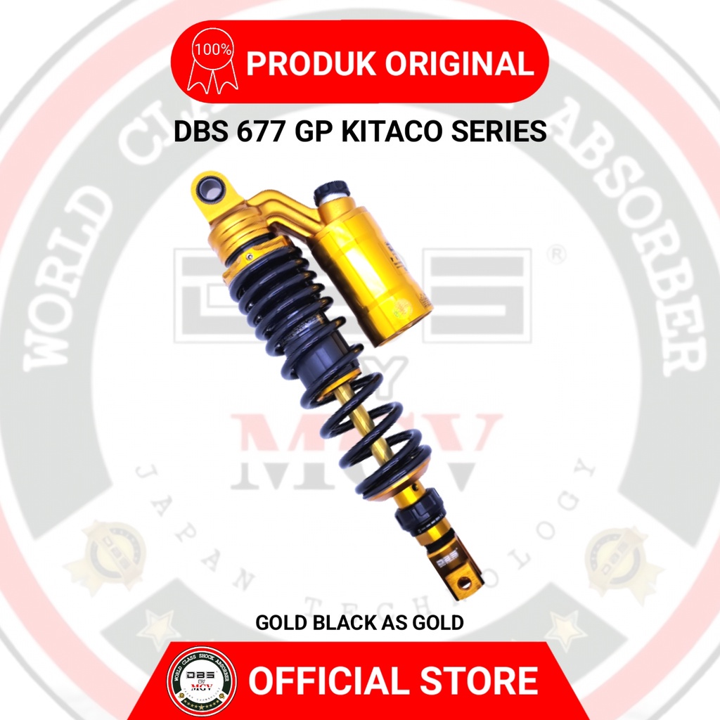 [ BISA COD ] Shock Tabung DBS 677 GP KITACO VARIO 160 VARIO 150 VARIO 125 X RIDE