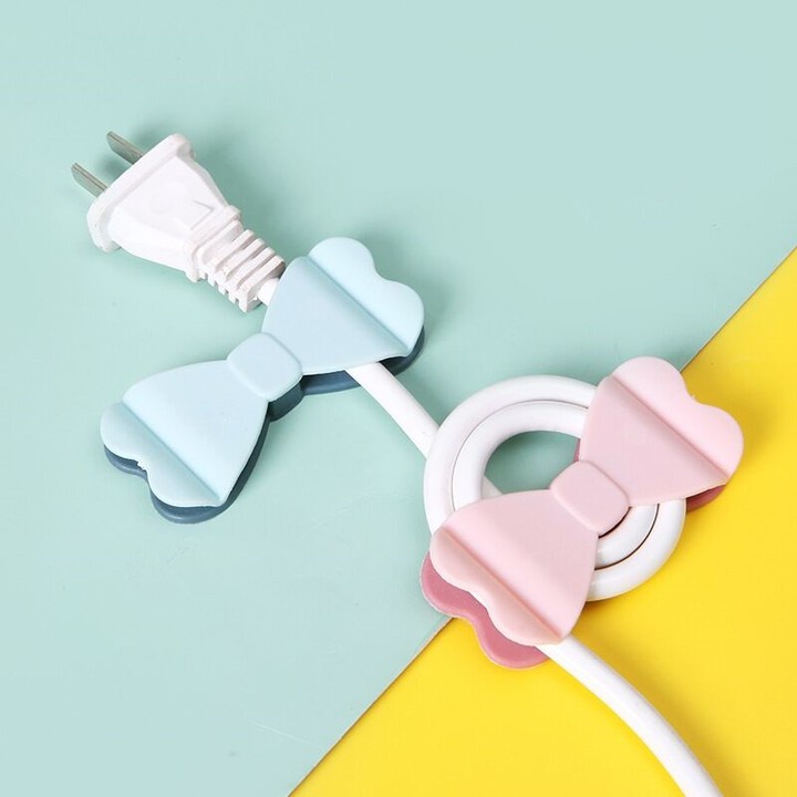 [Harga Grosir] Fixer Kawat Data Sederhana Tahan Lama/Penggulung Kawat Multifungsi/Penyimpanan Berliku Finishing Artefak Kecil/Organizer Rumah Lucu Portabel