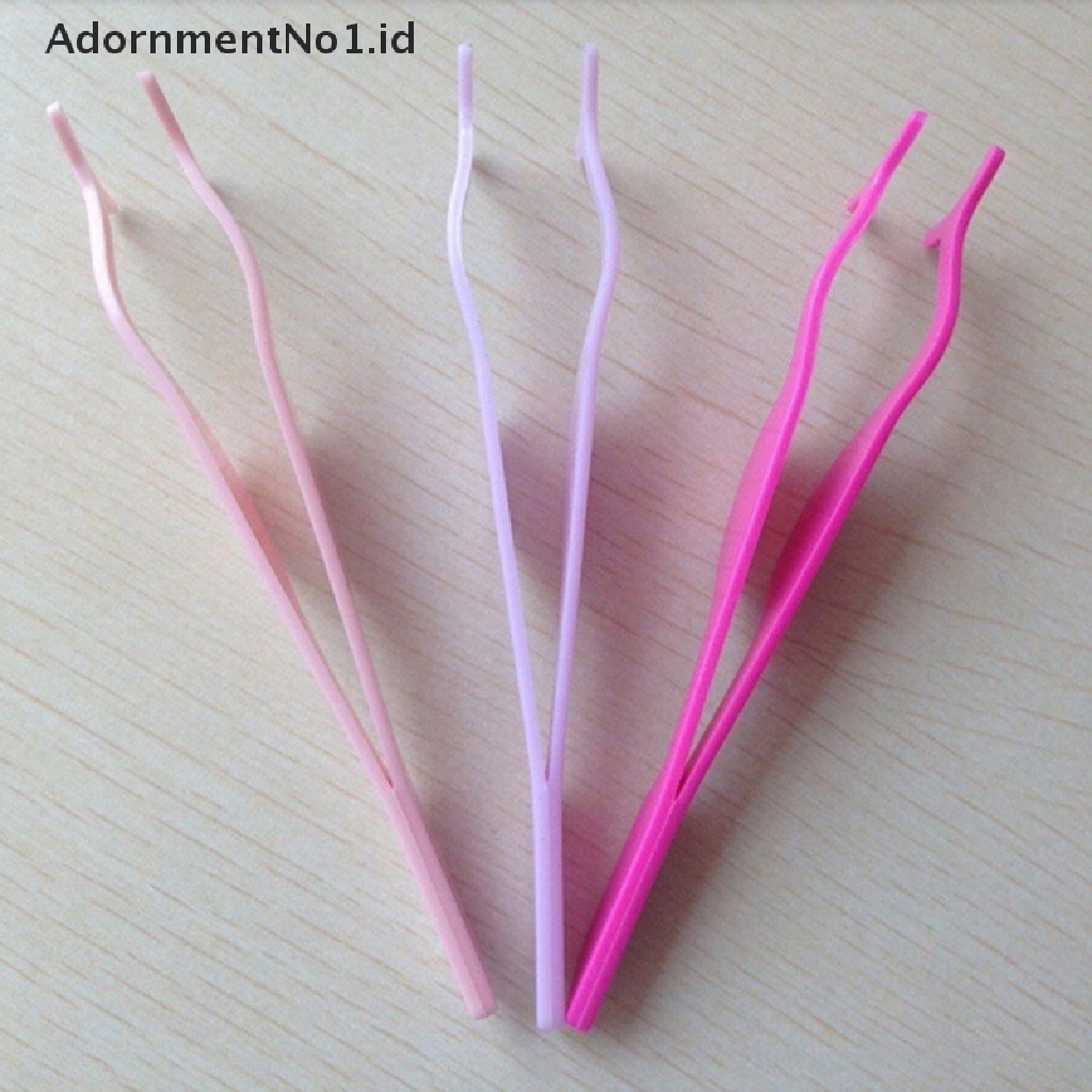 [AdornmentNo1] 1X Plastic False Eyelash Extension Applicator Remover Tweezer Nipper Beauty Tool [ID]