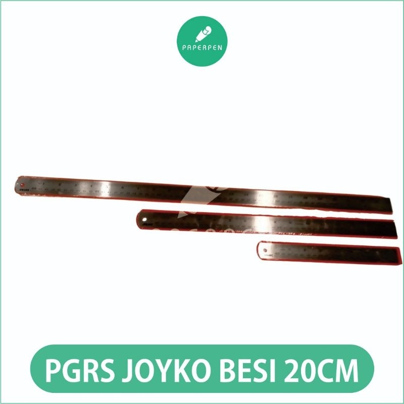Penggaris Besi Joyko 20Cm