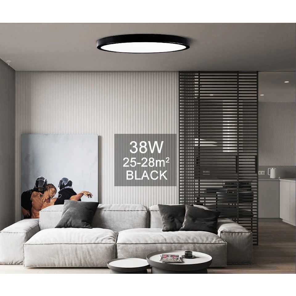 (BISA COD) FTIHSHP MARPOU Lampu Plafon LED Modern Ceiling Light 38W 40 cm Warm White - EPS28