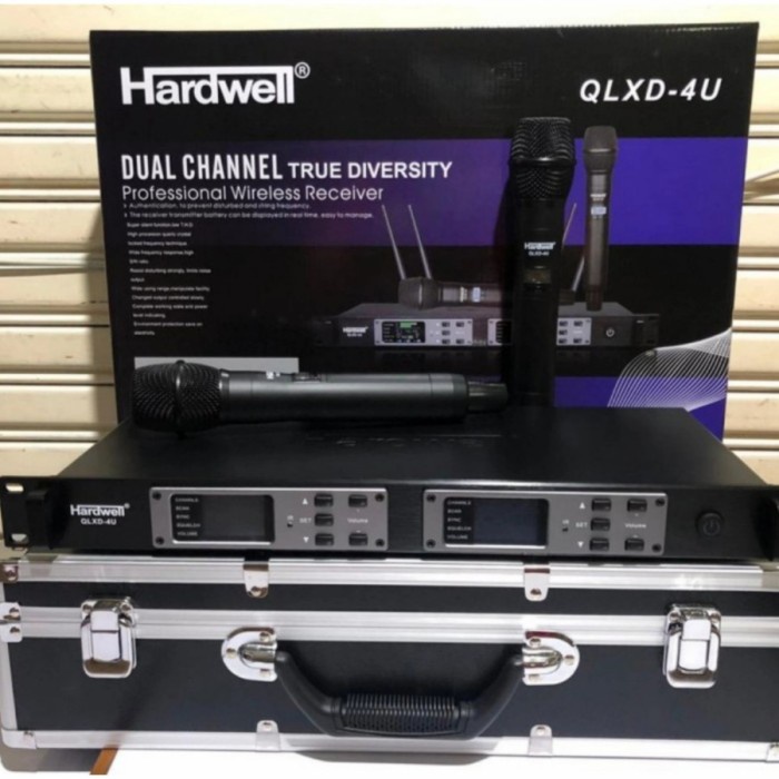 Mic Wireless Hardwell QLXD 4U / Hardwell QLXD 4 U / QLXD4U Original