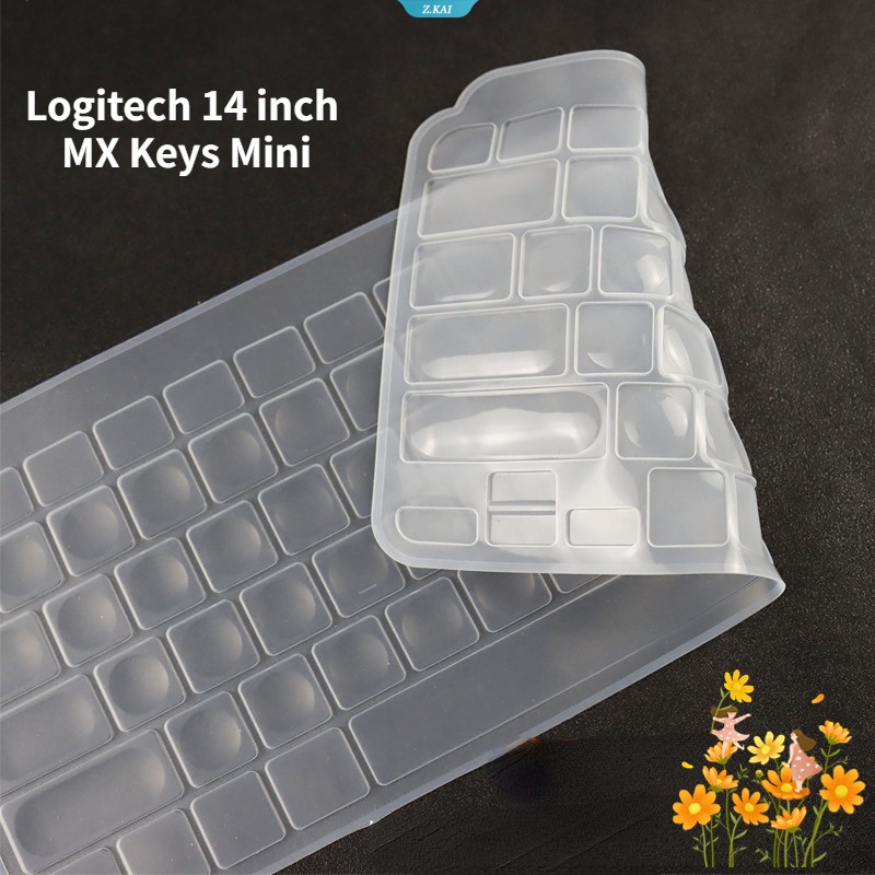 Keyboard Laptop Full Coverage Logitech 14inch MX Keys Mini1 Anti Lembab Film Pelindung Berkualitas Tinggi [ZK]