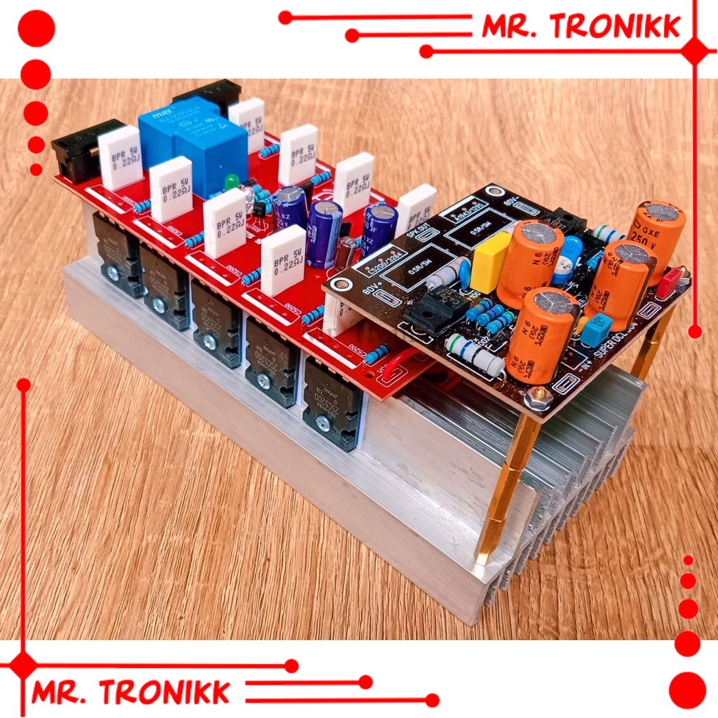 Kit Driver SOCL 504 5 Set Final Plus Speaker Protektor Power Siap Pakai