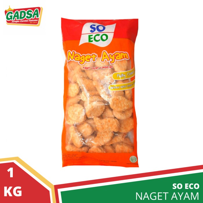 

Naget So Eco 1kg Nugget So Good So Eco 1 kg Nuget Ayam