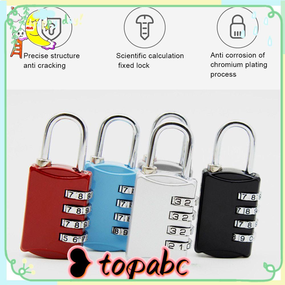 Top Kunci Password Angka 4 digit Anti Gergaji Weatherproof Aksesoris Hardware Code Lock